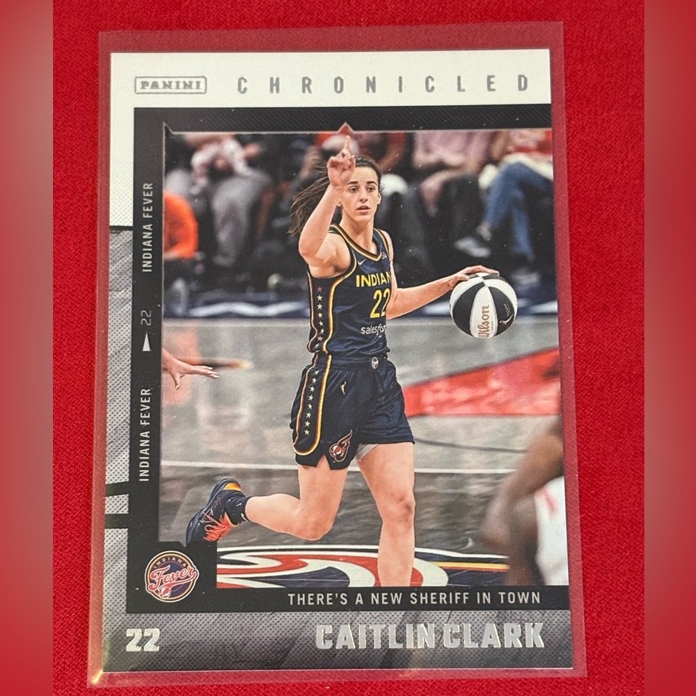 Caitlin Clark Basketball Card Chronicled There’s A New Sheriff In Town